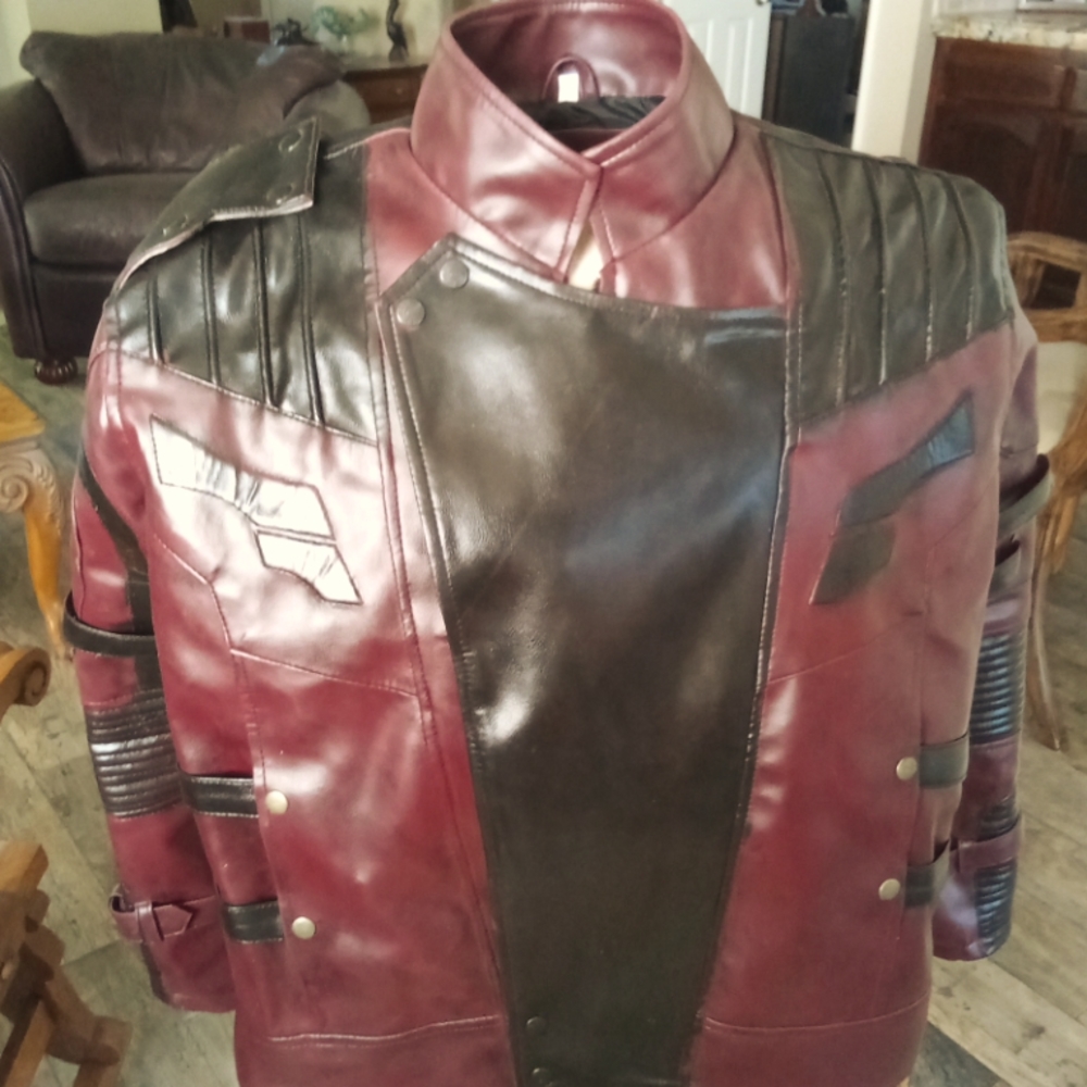 Guardians of the Galaxy leather jacket. Made by the leatherware.com.